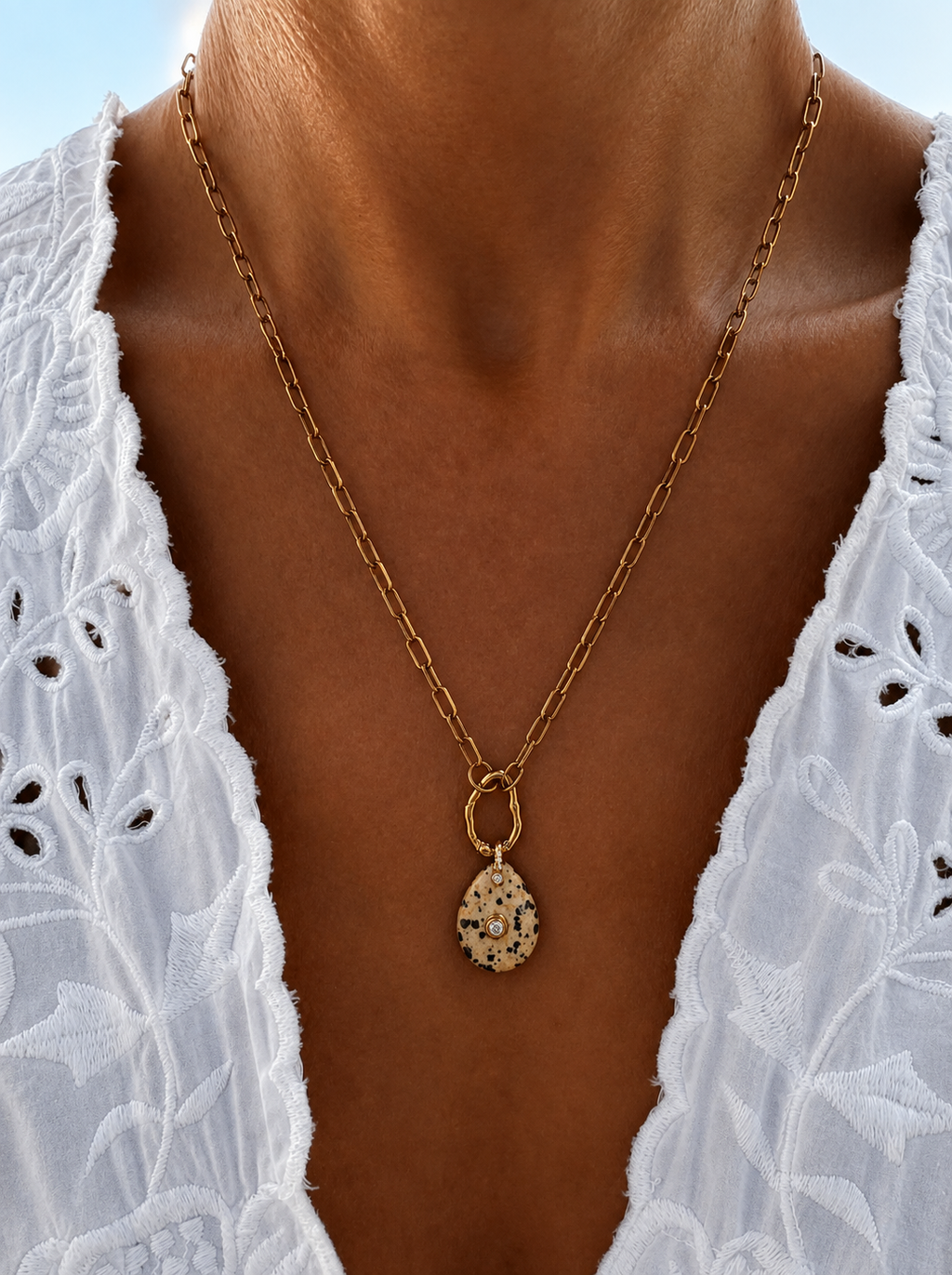 Dalmatian & Chain