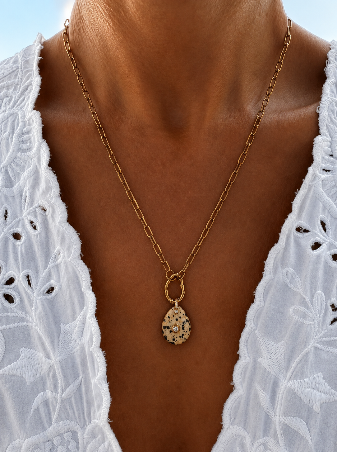Dalmatian & Chain