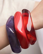 Pulseras en resina